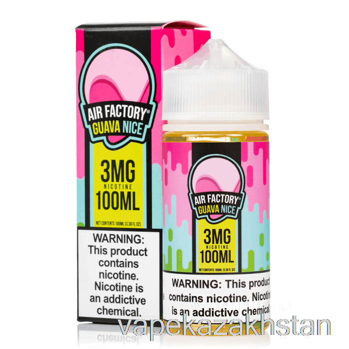 Vape Kazakhstan Guava Nice - Air Factory - 100mL 3mg